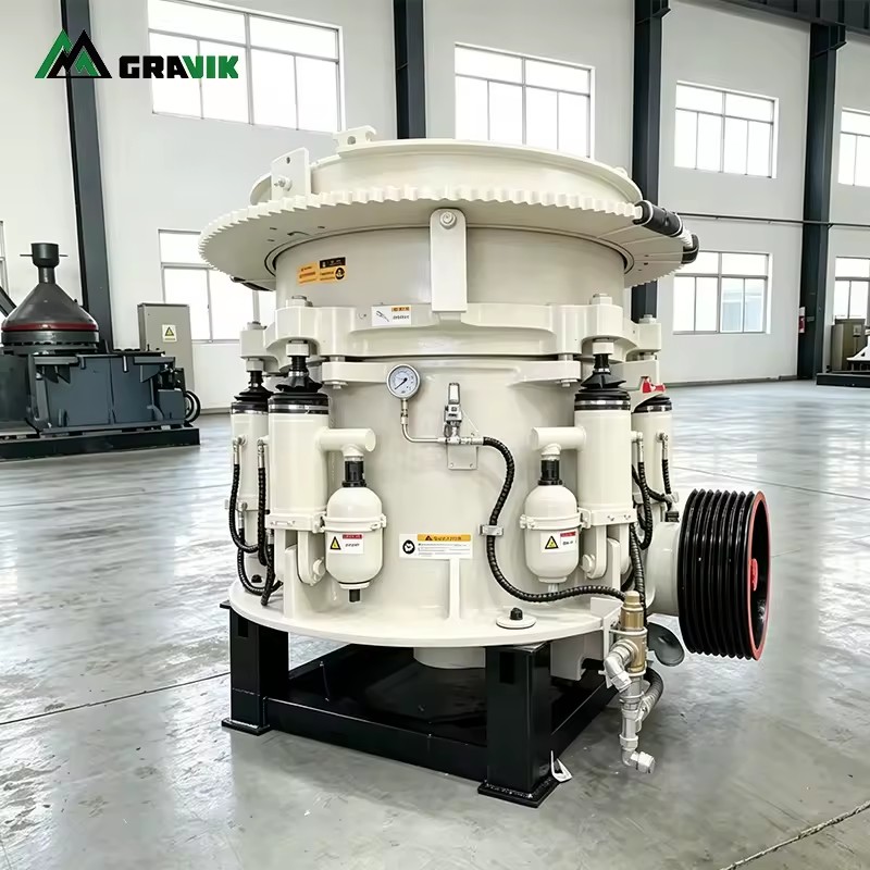 High Capacity 115-485t/h Energy Mining Use HP300 HP400 Multi Cylinder Hydraulic Cone Crusher Motor-Driven