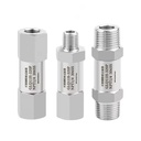 304 Stainless Steel Filter 1/4" 3/8" 1/2" 3/4" BSP NPT Female 3000psi High Pressure 0.5 Micron Instrumentation Straight Filter