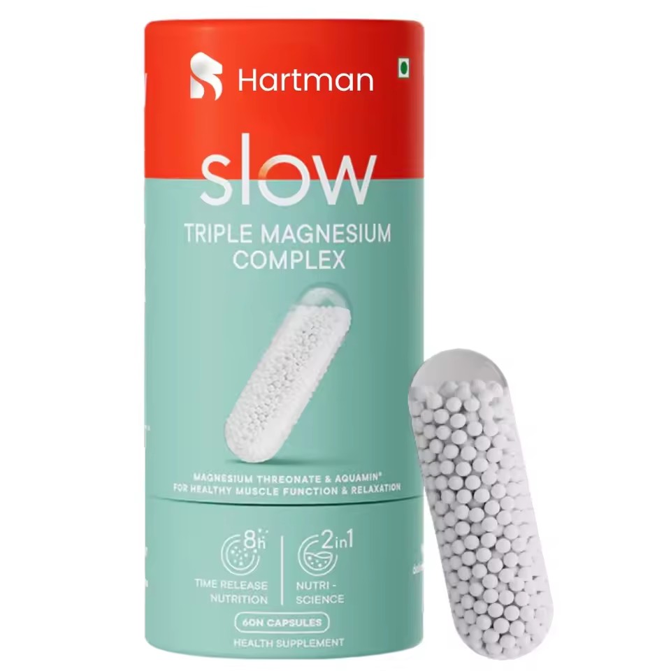 Triple Magnesium Complex Slow Release Tablets for Muscle Relaxation Support Supplement for Adults Overall Well-being