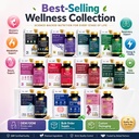 In Stock Health Supplement Capsules Magnesium Biotin Sleep Support Women Probiotic Ovary Balance GLP 1 Green Coffee Lung Cleanse