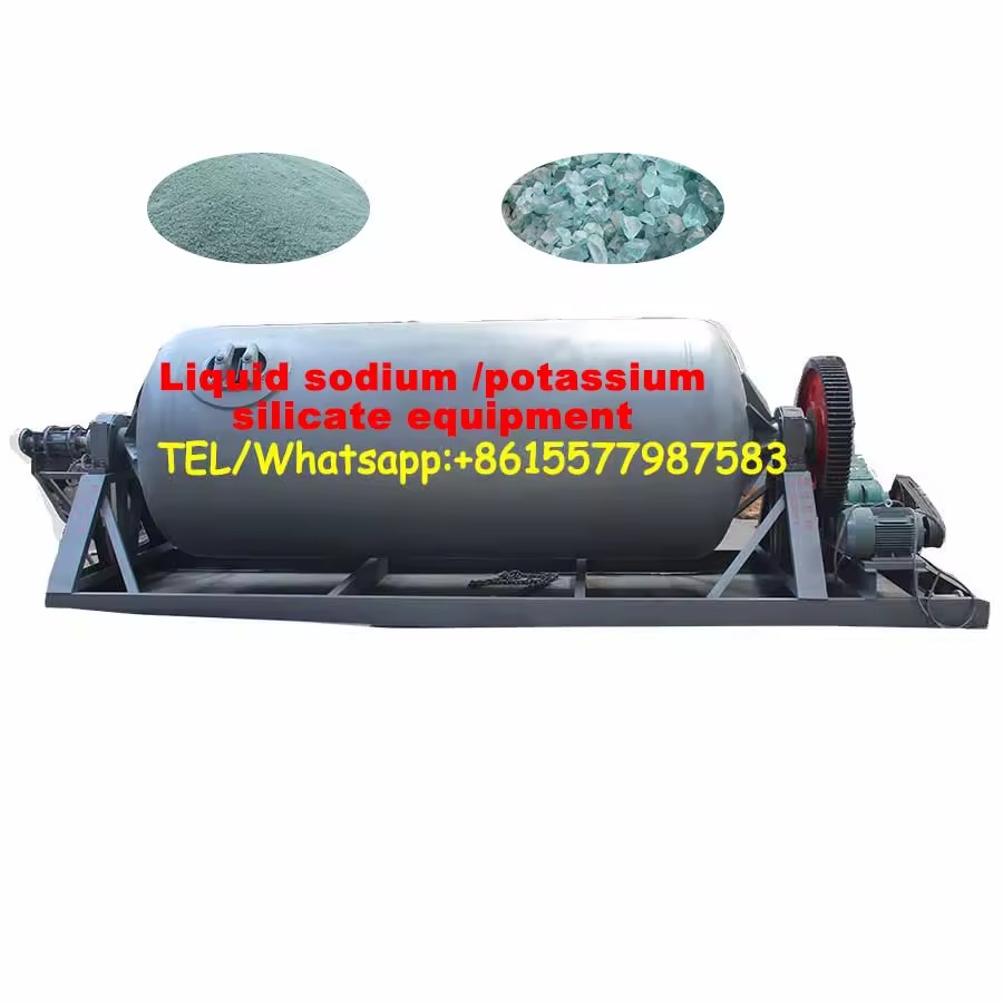 High Technology Liquid Sodium Silicate Production Line for Making Soda