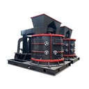 1250 Vertical Shaft Crusher Variable Speed Control 40-60t/h 90kw CNC Sand Making Machine Easy Operation for Concrete Plant
