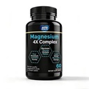 OEM/ODM Magnesium 4X Complex Capsules Magnesium Glycinate Malate Sleep Energy-Healthcare Supplements