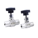 High Pressure Manual Needle Valve 1/4 3/8 Female Thread 6000psi 316L Stainless Steel Forging Flow Regulating Instrumentation