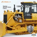 Used SD16 Tracked Dozer 120kW Weichai WD10G178E25 Engine 17 Ton 4.5m3 Straight Tilt Blade Construction Mining Machine