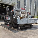 Tracked Dump Truck and Weichai Engine Hydraulic Tipping Mining Loader Vehicle Suitable for Matching Excavators and Bulldozers