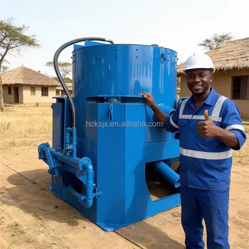 200tpd Gold Mining Leaching in Carbon CIL Plant Centrifugal Concentrator with Bearing Energy Saving ISO 9001 Certified