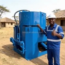 200tpd Gold Mining Leaching in Carbon CIL Plant Centrifugal Concentrator with Bearing Energy Saving ISO 9001 Certified