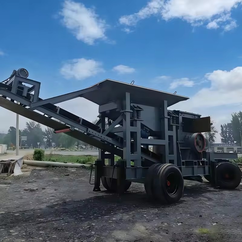 High-quality 250x400 Jaw Screening Machine Bearing Portable Jaw Crusher for Ore Mining 8-30t/h Capacity Customizable Particle