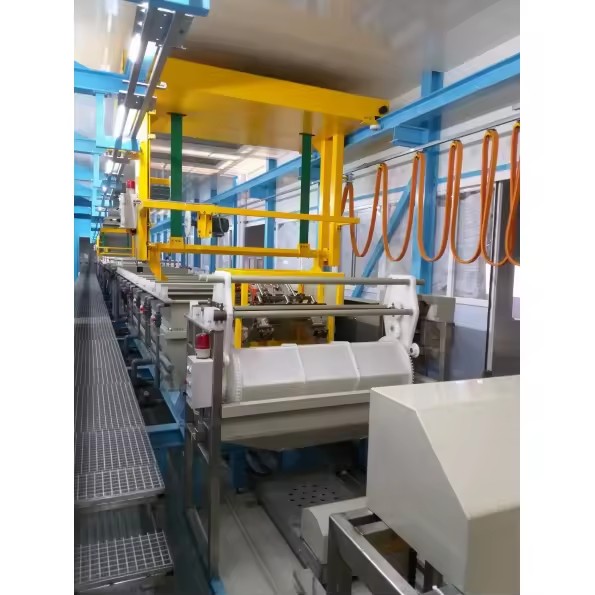 Automatic High Capacity Barrel Plating Machine and Plating Line with Engine and Pump for Stainless Steel Surface Treatment