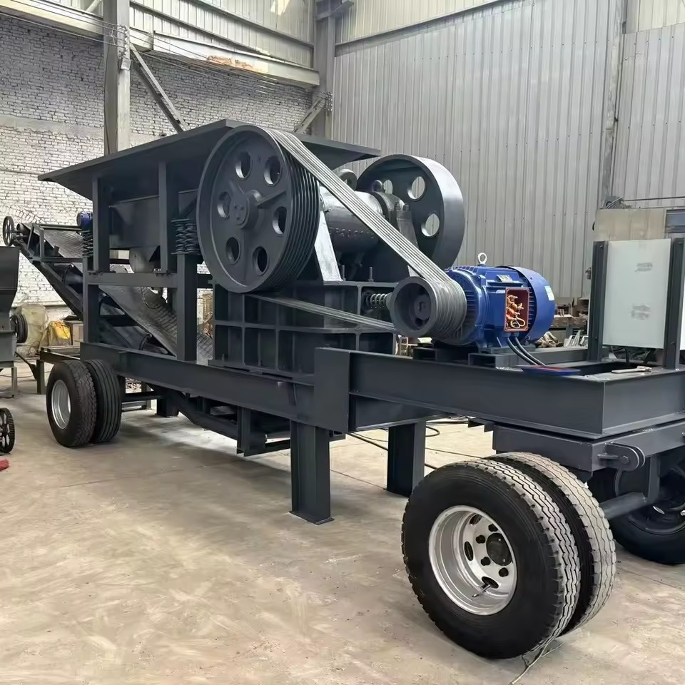 Portable Rock Jaw Crusher Machine