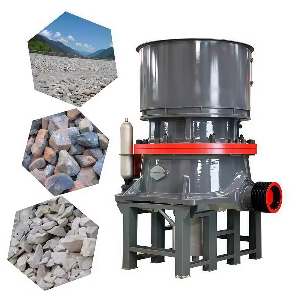 CS420 Multi Cylinder Hydraulic Cone Crusher 50-170t/h High Capacity 90kW Motor Heavy Duty Mining Construction Use for Ore