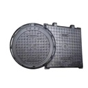 Ductile Iron Square and Round Manhole Cover Black Bitume/Epoxy Surface EN124 Standard C250 Road Drainage Product