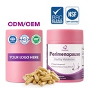 Private Label Perimenopause Support Supplement Women Hormone Balance Formula Myo Inositol Chasteberry CoQ10 GMP ISO