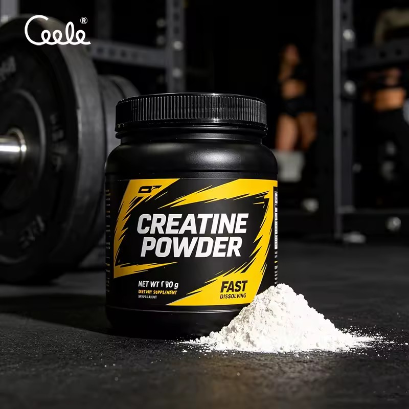 Lab Inspected Stable Particle Spec Raw Material Creatine Powder Ingredient Cross Border Dropshipping for Online Fitness Vendors