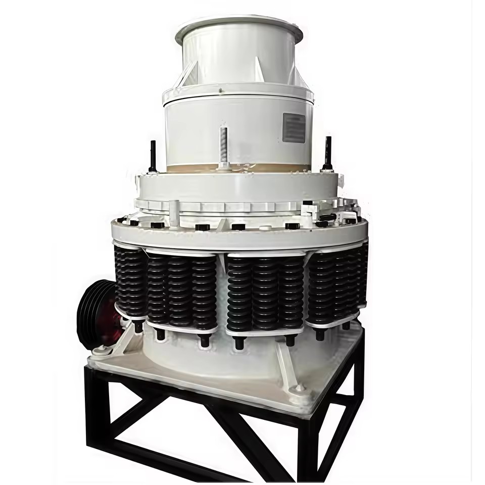 CS220 Wear Resistant Spring Cone Crusher 180-570t/h Long Service Life Quarry Crusher for Basalt Granite River Stone