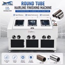 JUHUA Pipe Polishing Machine-CE ISO Certified Bearing Automatic OD Grinder for Stainless Steel Furniture Handrail Tube Surface