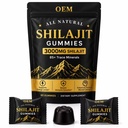 Shilajit Gummies 3000mg Equivalent Per Serving, 200mg Extract Std. to 20% Fulvic Acid, 85+ Trace Minerals