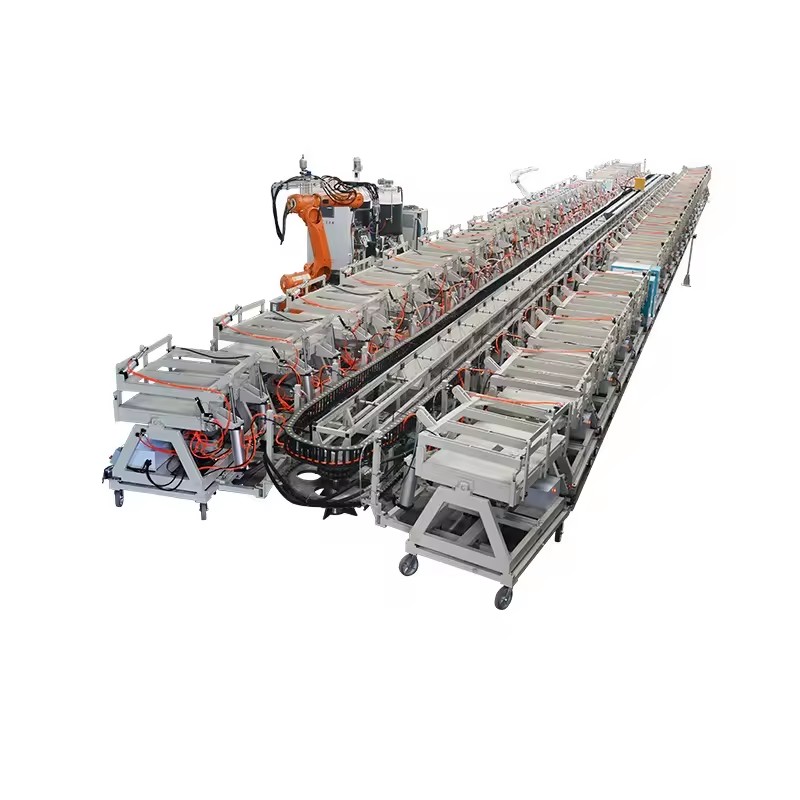 PU Foam Production Line with High Pressure Foaming Machine Mul-Mold Stations Automatic Conveyor for Large Volume Manufacturing