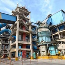 Used Cement Production Line Complete Set with VRM LGMS5727 Vertical Roller Mill & Rotary Kiln for Sale