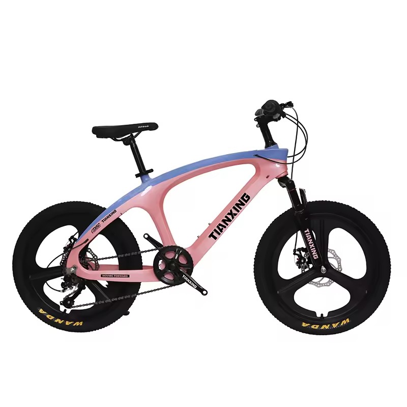 20'' Children's Mountain Bike With Brake Line Kids Student MTB Cycle Low Price Girl Boy Child MTB Bike for Adventure Outdoors