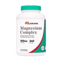 Private Label Magnesium Complex 500mg Triple Blend Oxide Citrate Glycinate Capsules Tested Health Supplements Bulk