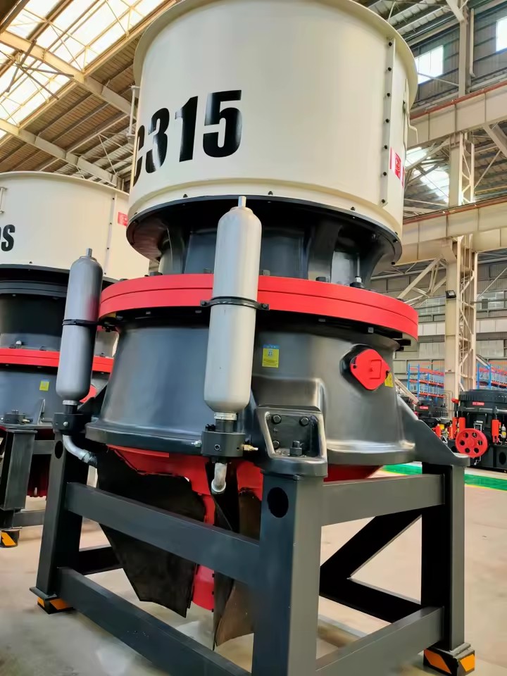 New SC Series Single Cylinder Hydraulic Cone Crusher PLC AC Motor Bearing-177-662t/h Capacity for Rock/Ore Aggregate