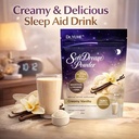 Wholesale Natural Vanilla Flavor Sleep Aid Powder Gaba Magnesium Apigenin Bedtime Calm Sleep Drink Mix