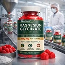 Private Label Magnesium Glycinate Gummies 400mg High Bioavailability Vegan Dietary Supplement OEM ODM Manufacturer