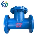 T-shaped Gate Flanged DN150 PN16 Water Heater Service Valves Manual for Water Filtration with 3 Years Warranty CN/HEB Origin