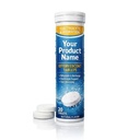 OEM Adult Electrolyte Effervescent Tablets Hydration and Energy Support Fast Dissolve Natural Flavor 20 Tablets