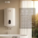 Efficient 1500W Wall-Mounted Vertical Enamel 30L Storage Water Heater Household Bathroom Shower Geyser Boiler CE CB Certified