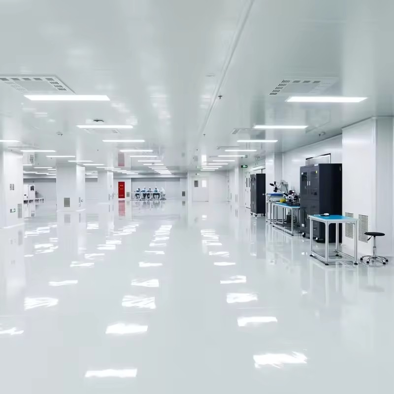 Cleanroom Construction Dust Free Fire Resistant Sandwich Panel Workshop Food Industry Laboratory