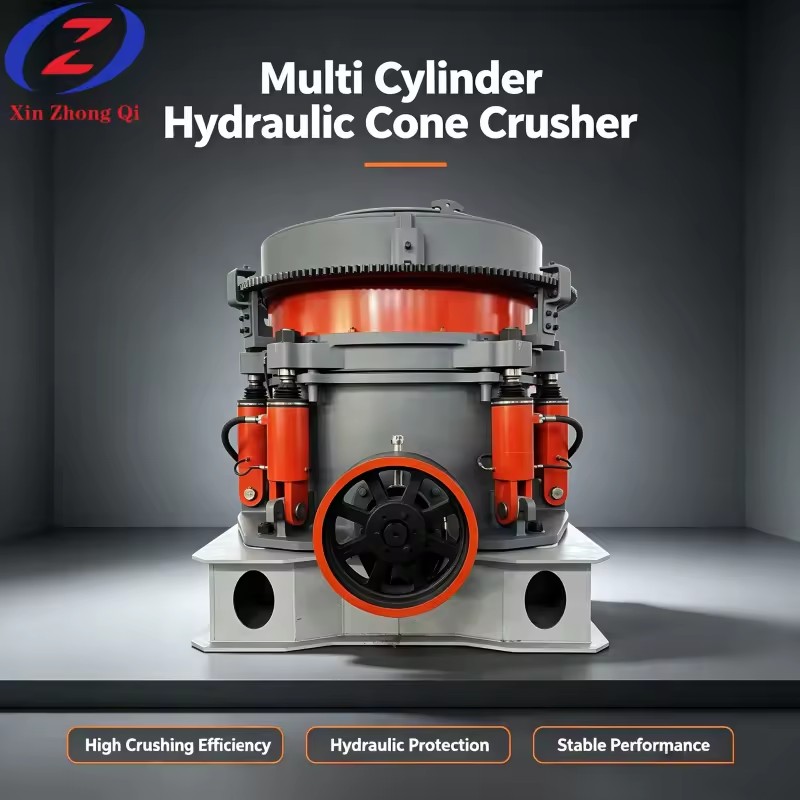 Multi Cylinder Hydraulic Cone Crusher High Output Stable Operation for Quarry & Mining Applications