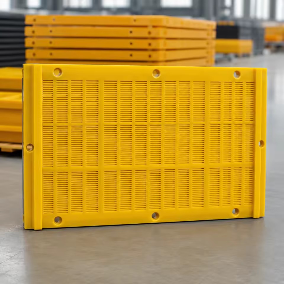 Mining Vibrating Screen Polyurethane Screen Panel Wear Resistant Modular Sieve Plate for Ore Screening
