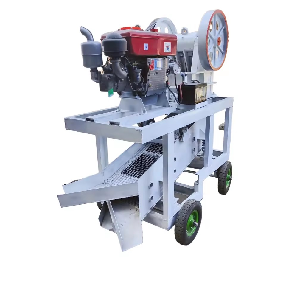 High Productivity AC Motor Jaw Crusher for Mining with 20-160t/h Capacity
