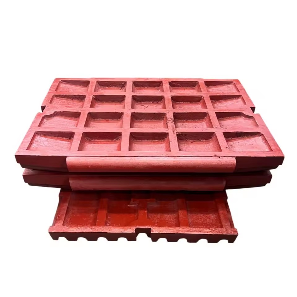 High-Manganese Jaw Plates PE600*900 Jaw Crusher Replacement Parts Casting for Ore Mining Aggregate Crushing