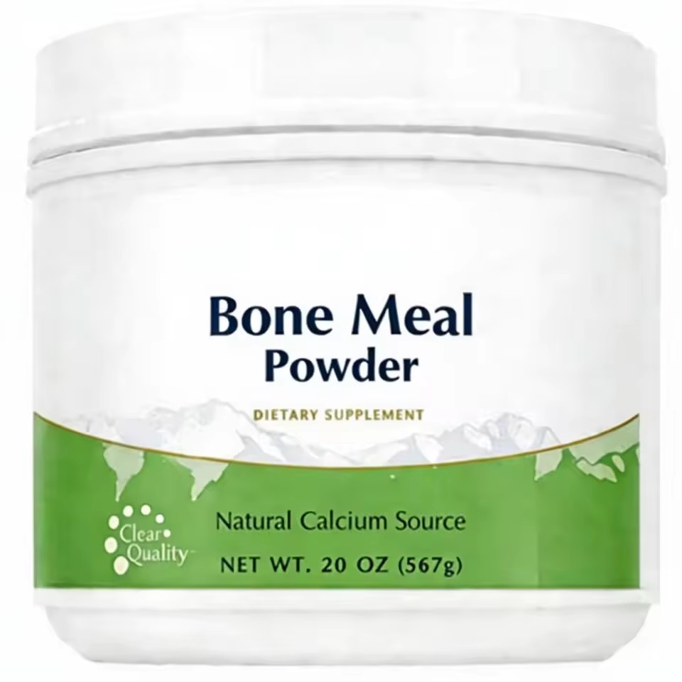 OEM/ODM Bone Meal Powder Supplement Rich in Calcium, Phosphorus, Magnesium for Helping Bones, Teeth, Nerves, Muscular