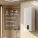 Metal Shell IPX4 Waterproof Vertical Shower Heater 30L Three Power Level Commercial Home Storage Electric Water Heater