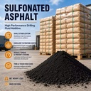 Sulfonated Asphalt SAS Oilfield Drilling Additive HTHP Filtration Control Shale Stabilizer Water Oil Based Mud Chemical