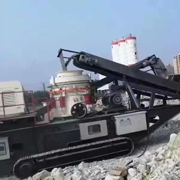Heavy Load Crawler Cone Crushing Station