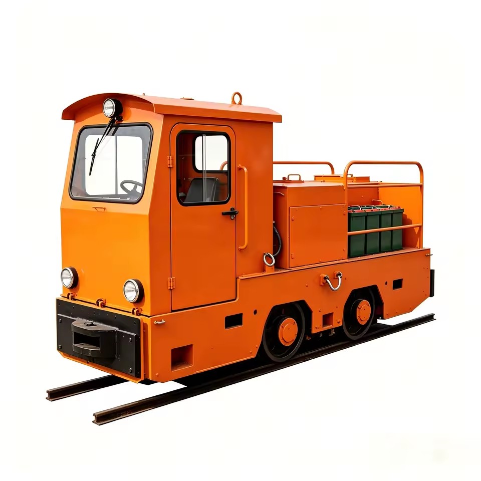 New Explosion Proof Battery Electric Locomotive Underground Mining Trolley Car Battery Powered Ore Mining Machinery