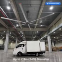 Airport Big Ceiling Fan Large Industrial Ceiling Fan for Gyms & Super Large Plant