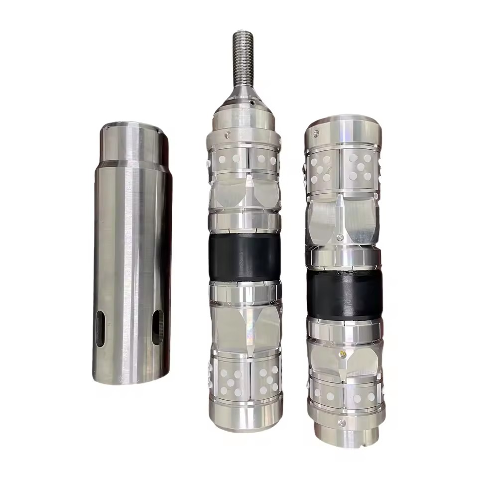 Custom CNC Machined Stainless Steel Broaching Downhole Tool Components | Oilfield Packer/Stabilizer/Drilling Tool Assembly Made