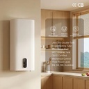 High Quality 30L 220V Knob Control Enamel Liner Electric Boiler Wall Mounted Bathroom Storage Electric Water Heater