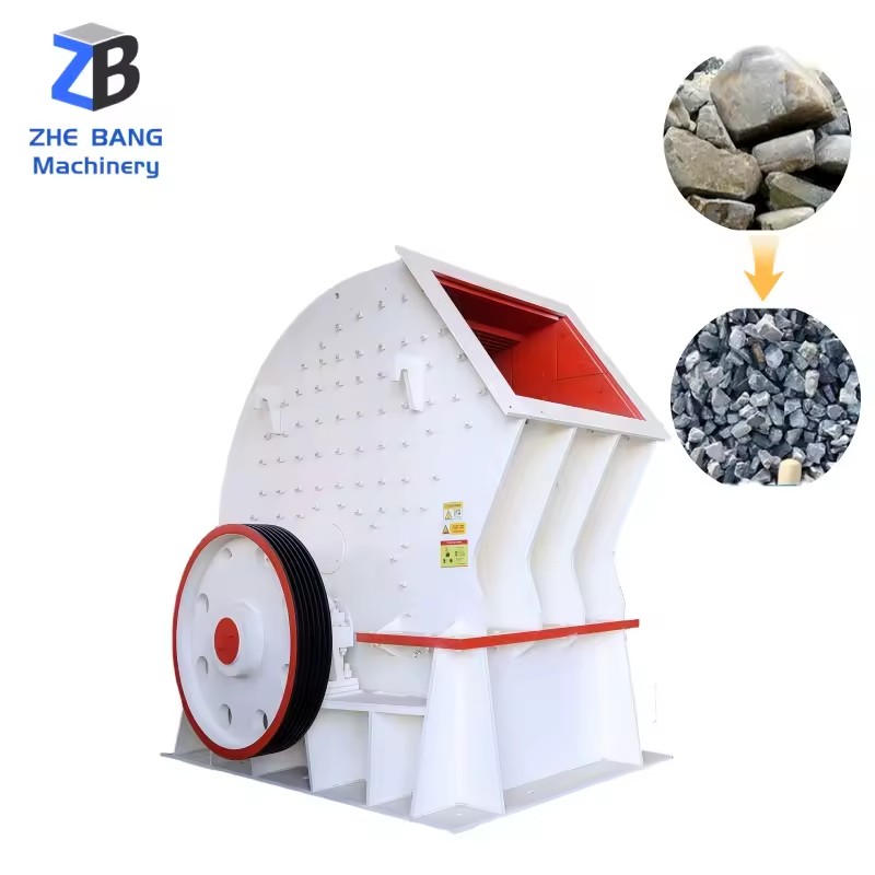 Hammer Crusher Stone Crusher Hammer Mill AC Motor 3-5t/h Capacity Mining Use Engine & Bearing