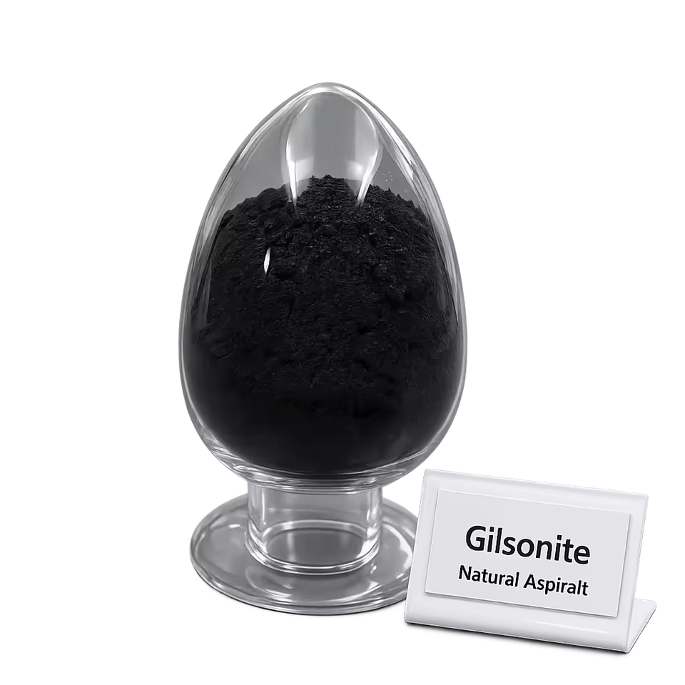 Gilsonite Natural Asphalt Powder for Oil Well Drilling Fluid Additive Shale Stabilizer Fluid Loss Control Oilfield Chemicals