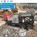 Wheel-mounted Primary Jaw Crushing Station for Mining Rock Crushing Plant