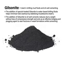 Industrial Grade Gilsonite Natural Bitumen Drilling Fluid Additive for Oilfield Cementing Shale Stabilizer Black Powder