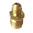 Lead-Free Reducing Flare Union High Temperature Pressure Resistance Gas Liquid Connections Strong Earthquake Resistant SAE Red
